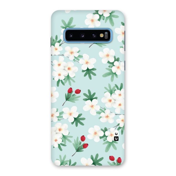 Flowers Pastel Back Case for Galaxy S10