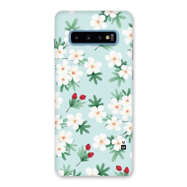 Flowers Pastel Back Case for Galaxy S10 Plus