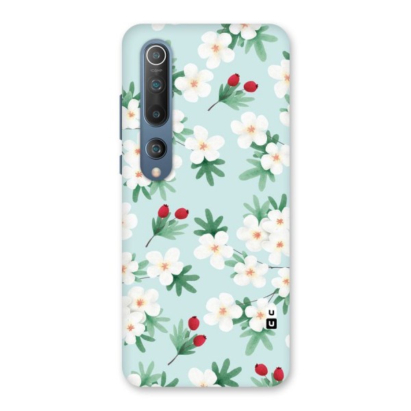 Flowers Pastel Back Case for Mi 10