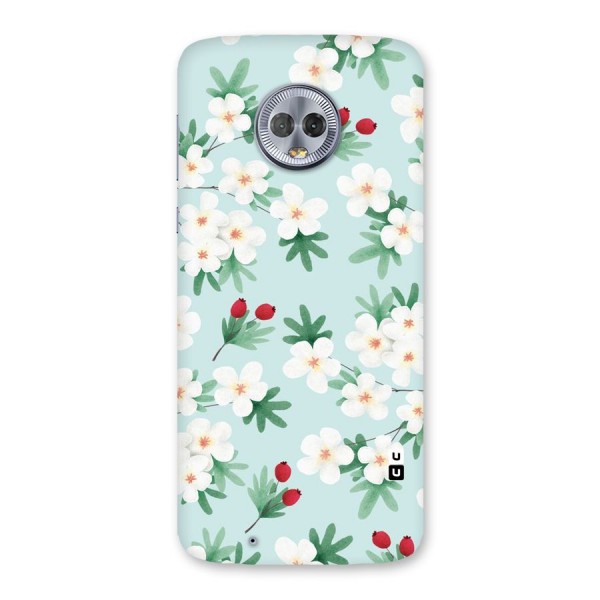 Flowers Pastel Back Case for Moto G6