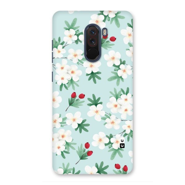 Flowers Pastel Back Case for Poco F1