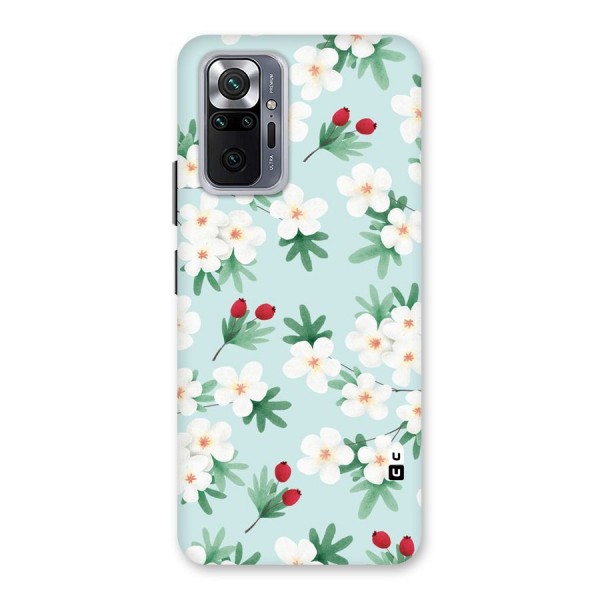 Flowers Pastel Back Case for Redmi Note 10 Pro