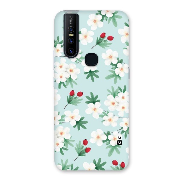 Flowers Pastel Back Case for Vivo V15