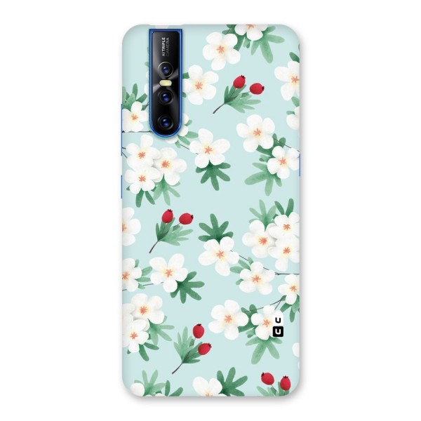 Flowers Pastel Back Case for Vivo V15 Pro