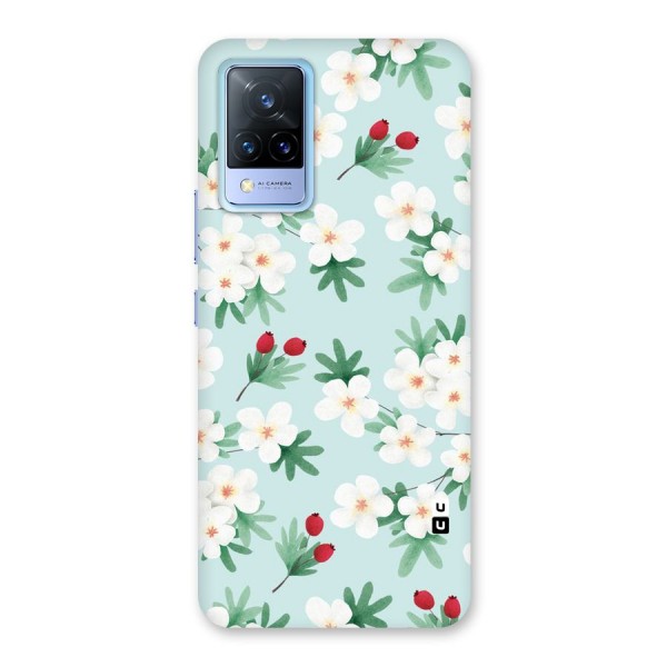 Flowers Pastel Back Case for Vivo V21 5G