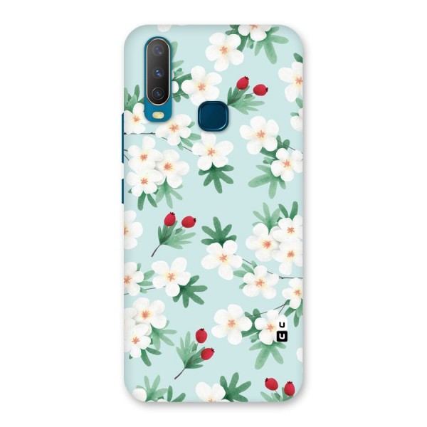 Flowers Pastel Back Case for Vivo Y12