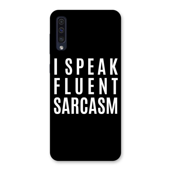 Fluent Sarcasm Back Case for Galaxy A50