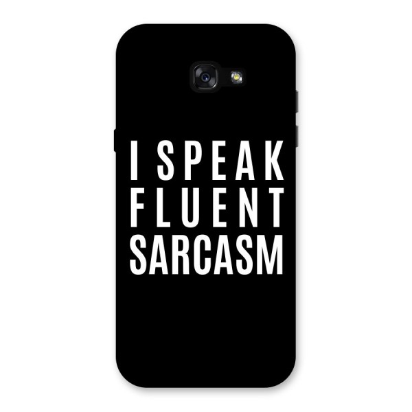 Fluent Sarcasm Back Case for Galaxy A7 (2017)