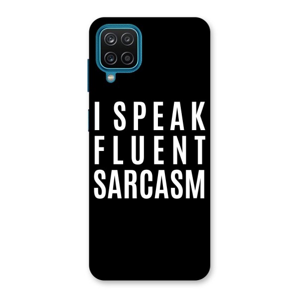 Fluent Sarcasm Back Case for Galaxy F12