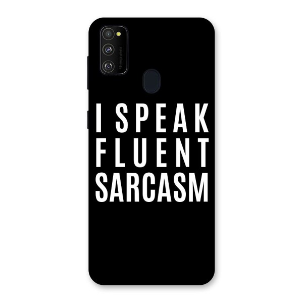 Fluent Sarcasm Back Case for Galaxy M21