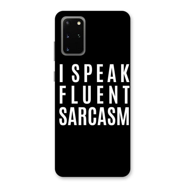 Fluent Sarcasm Back Case for Galaxy S20 Plus