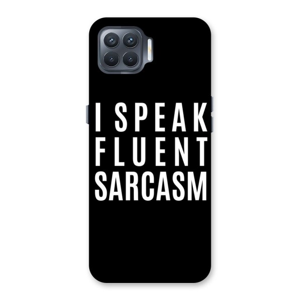 Fluent Sarcasm Back Case for Oppo F17 Pro