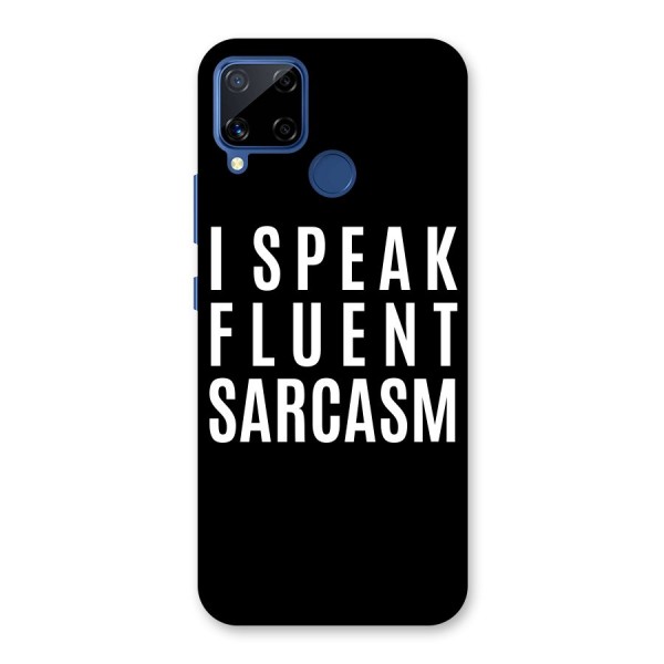 Fluent Sarcasm Back Case for Realme C12