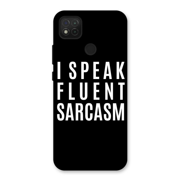 Fluent Sarcasm Back Case for Redmi 9C