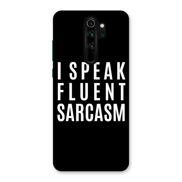 Fluent Sarcasm Back Case for Redmi Note 8 Pro