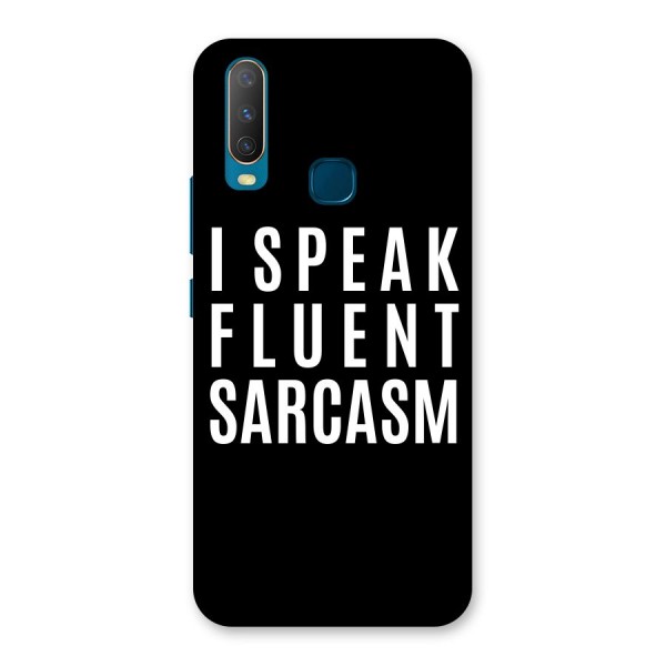 Fluent Sarcasm Back Case for Vivo U10