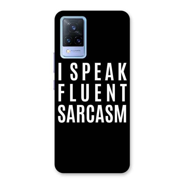 Fluent Sarcasm Back Case for Vivo V21 5G