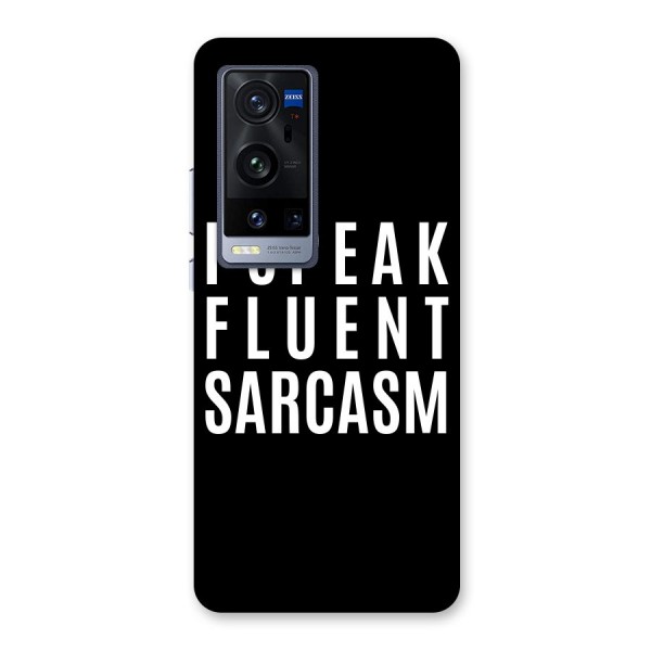 Fluent Sarcasm Back Case for Vivo X60 Pro Plus