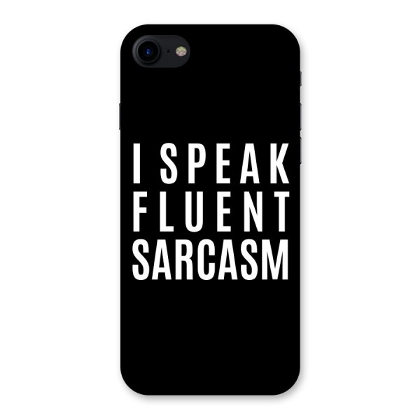 Fluent Sarcasm Back Case for iPhone SE 2020