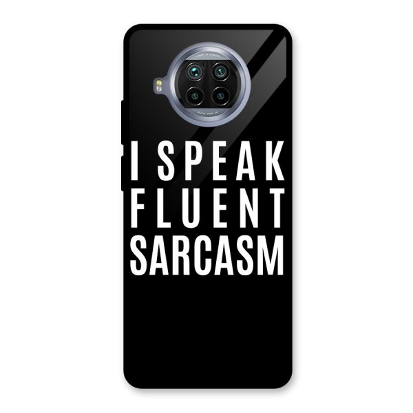 Fluent Sarcasm Glass Back Case for Mi 10i