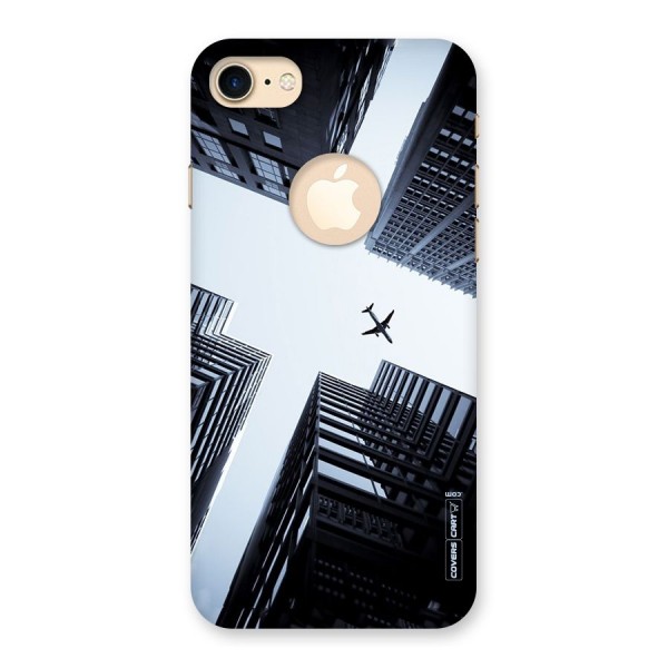 Fly Perspective Back Case for iPhone 8 Logo Cut