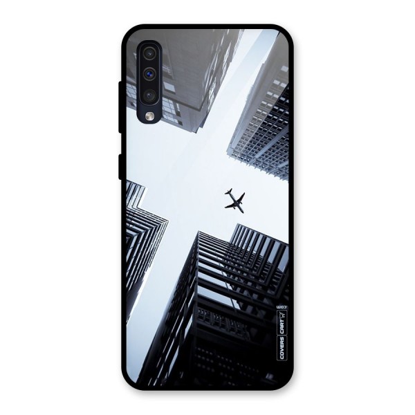 Fly Perspective Glass Back Case for Galaxy A50s