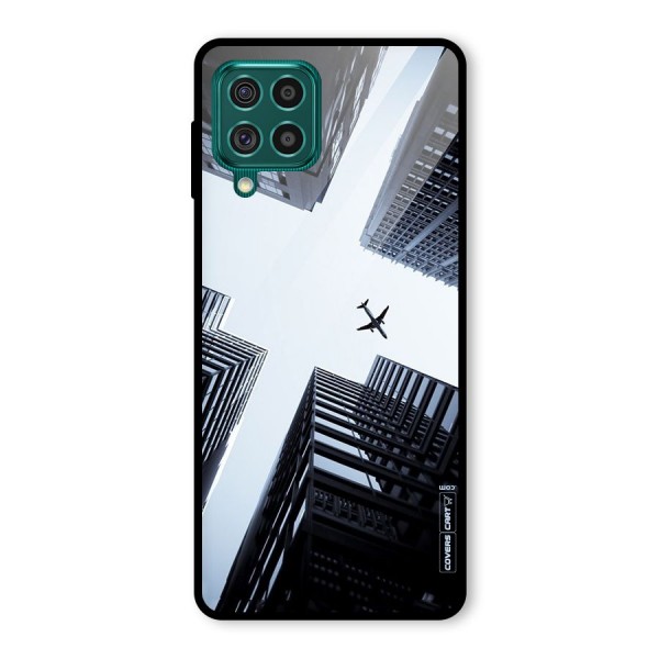 Fly Perspective Glass Back Case for Galaxy F62