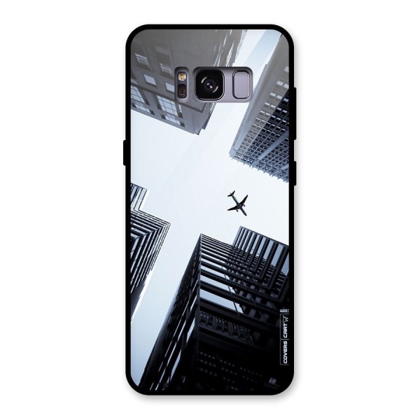 Fly Perspective Glass Back Case for Galaxy S8