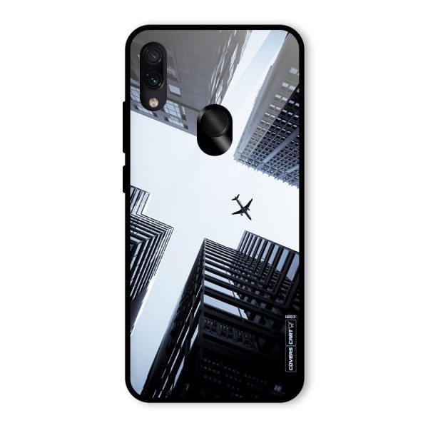 Fly Perspective Glass Back Case for Redmi Note 7