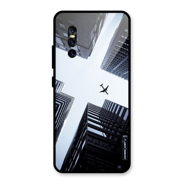 Fly Perspective Glass Back Case for Vivo V15 Pro