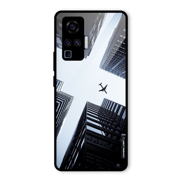 Fly Perspective Glass Back Case for Vivo X50 Pro