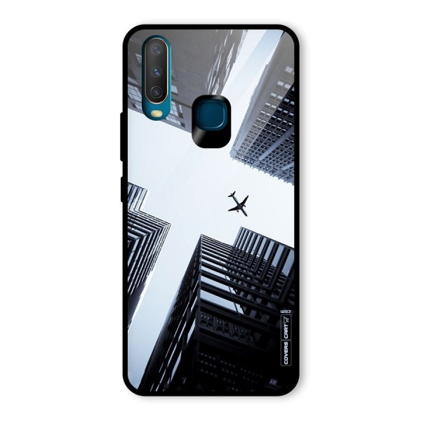 Fly Perspective Glass Back Case for Vivo Y12