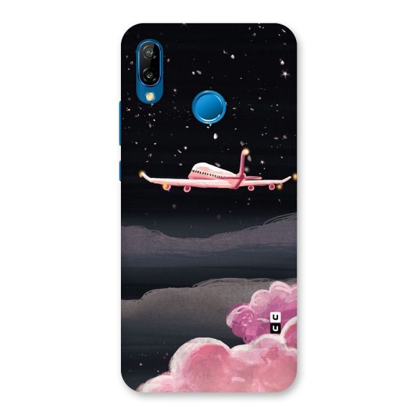 Fly Pink Back Case for Huawei P20 Lite