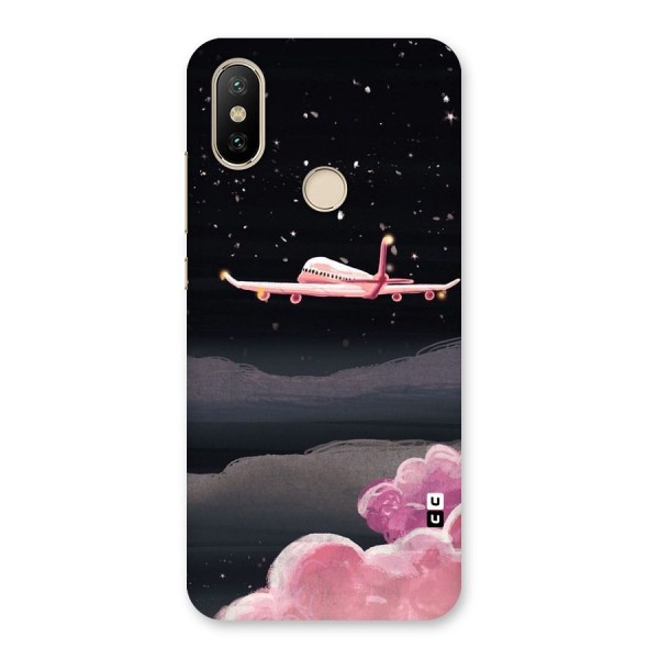 Fly Pink Back Case for Mi A2