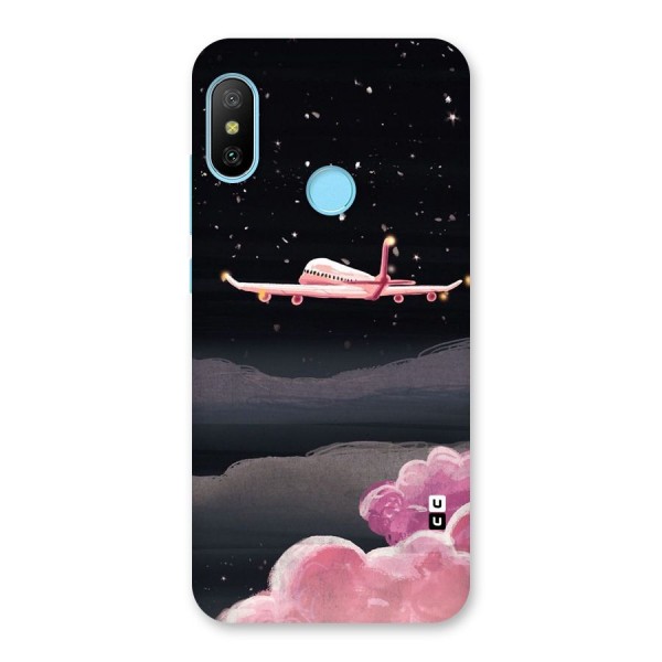 Fly Pink Back Case for Redmi 6 Pro