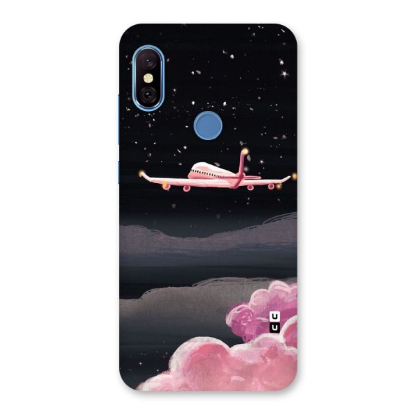 Fly Pink Back Case for Redmi Note 6 Pro