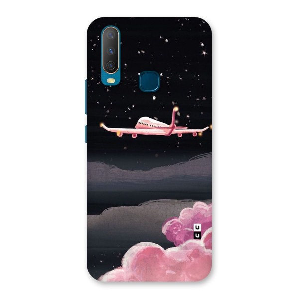 Fly Pink Back Case for Vivo Y12