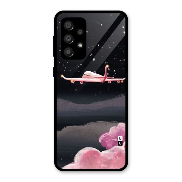 Fly Pink Glass Back Case for Galaxy A32