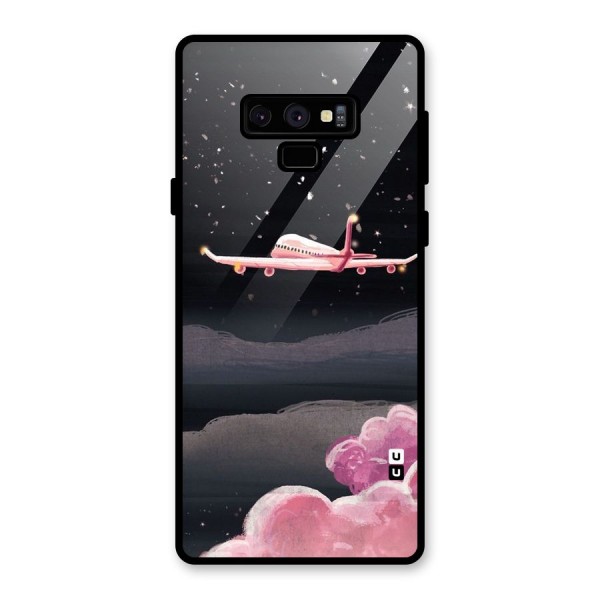 Fly Pink Glass Back Case for Galaxy Note 9