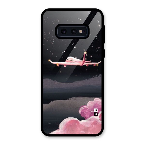 Fly Pink Glass Back Case for Galaxy S10e