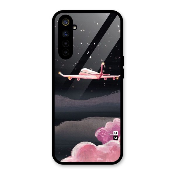 Fly Pink Glass Back Case for Realme 6