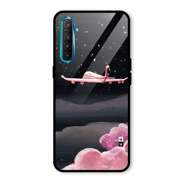 Fly Pink Glass Back Case for Realme XT