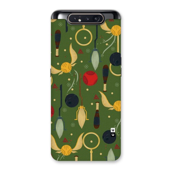 Flying Ball Pattern Back Case for Galaxy A80