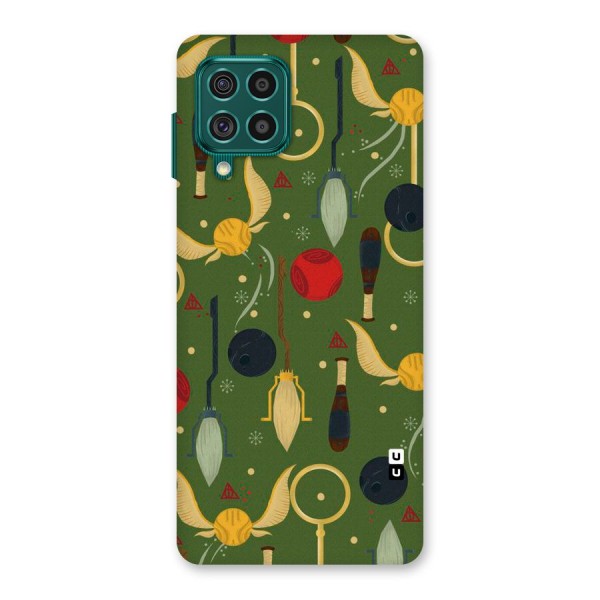 Flying Ball Pattern Back Case for Galaxy F62