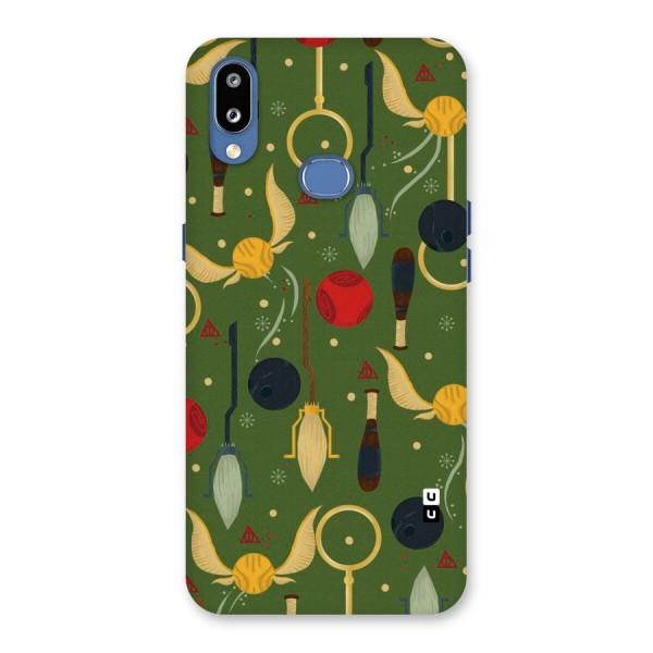 Flying Ball Pattern Back Case for Galaxy M01s