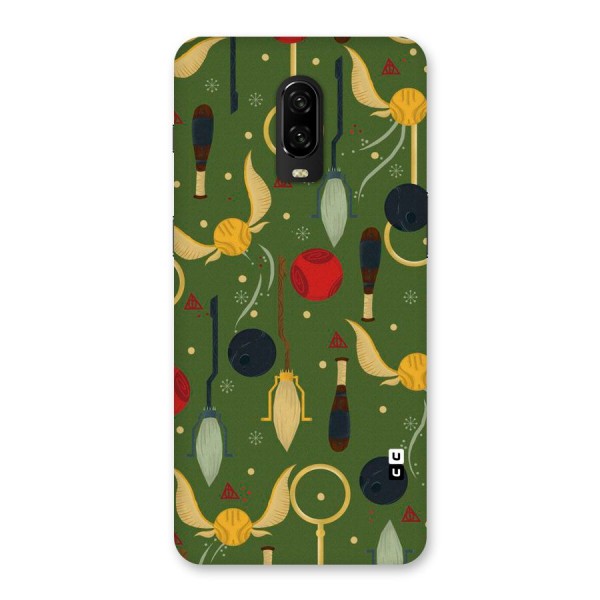 Flying Ball Pattern Back Case for OnePlus 6T