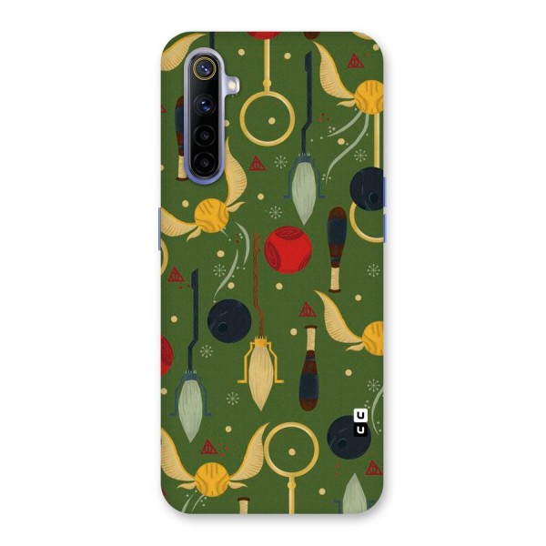 Flying Ball Pattern Back Case for Realme 6