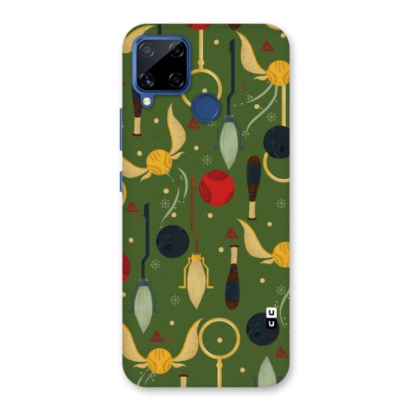 Flying Ball Pattern Back Case for Realme C12