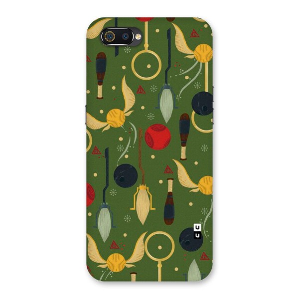 Flying Ball Pattern Back Case for Realme C2