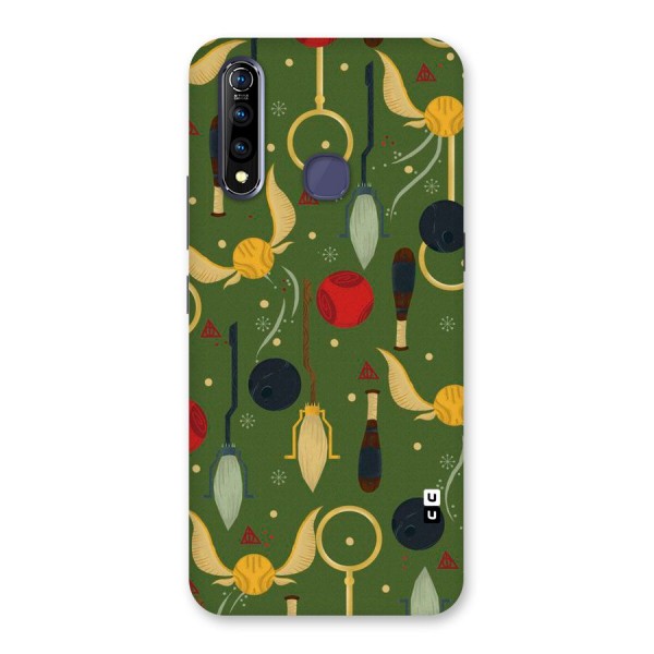 Flying Ball Pattern Back Case for Vivo Z1 Pro